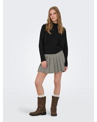 schwarzer Strick Pullover von Jdy