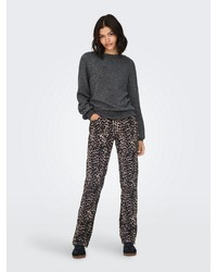 schwarzer Strick Pullover von Jdy