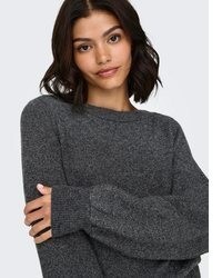 schwarzer Strick Pullover von Jdy