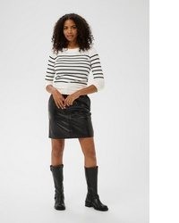 schwarzer Strick Pullover von Kaffe