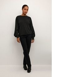 schwarzer Strick Pullover von Kaffe