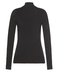 schwarzer Strick Pullover von Lascana