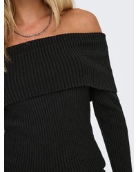schwarzer Strick Pullover von Only