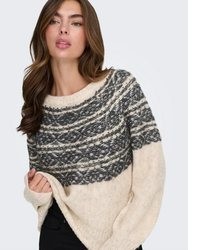 schwarzer Strick Pullover von Only