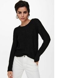 schwarzer Strick Pullover von Only