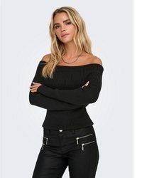 schwarzer Strick Pullover von Only