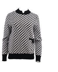 schwarzer Strick Pullover von Passioni
