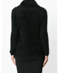 schwarzer Strick Pullover von Tom Ford