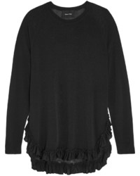 schwarzer Strick Pullover von Simone Rocha