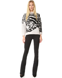 schwarzer Strick Pullover von Temperley London