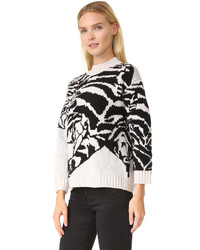 schwarzer Strick Pullover von Temperley London