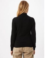 schwarzer Strick Pullover von Vero Moda