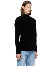 schwarzer Strick Rollkragenpullover von Andersson Bell