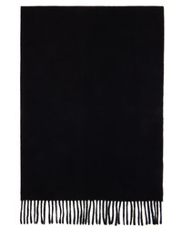 schwarzer Strick Schal von Acne Studios