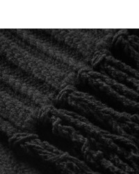 schwarzer Strick Schal von Tom Ford