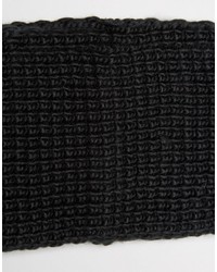 schwarzer Strick Schal von Asos