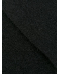 schwarzer Strick Schal von Roberto Collina