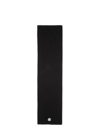 schwarzer Strick Schal von Moncler