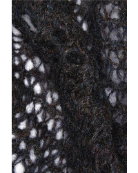 schwarzer Strick Schal von Etoile Isabel Marant