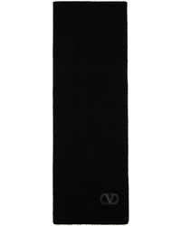 schwarzer Strick Schal von Valentino Garavani