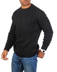 schwarzer Strickpullover von Carisma