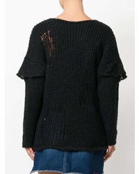 schwarzer Strickpullover von IRO