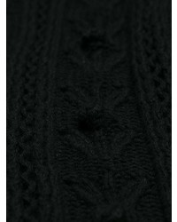 schwarzer Strickpullover von RED Valentino