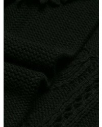 schwarzer Strickpullover von RED Valentino