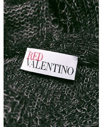schwarzer Strickpullover von RED Valentino
