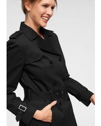 schwarzer Trenchcoat von Aniston CASUAL