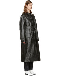 schwarzer Trenchcoat von Lemaire