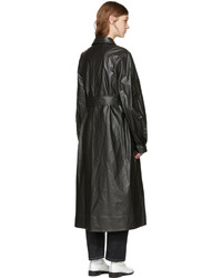 schwarzer Trenchcoat von Lemaire