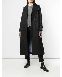 schwarzer Trenchcoat von MACKINTOSH