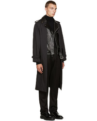 schwarzer Trenchcoat von Toga Virilis