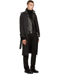 schwarzer Trenchcoat von Toga Virilis