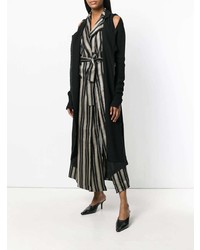 schwarzer Trenchcoat von Lost & Found Ria Dunn