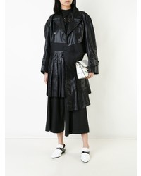 schwarzer Trenchcoat von Comme Des Garçons Vintage