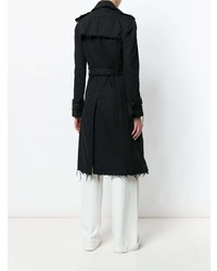 schwarzer Trenchcoat von Junya Watanabe Comme Des Garçons Vintage