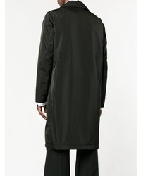 schwarzer Trenchcoat von Raf Simons