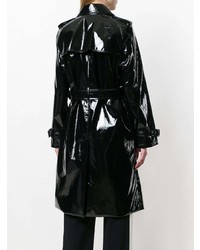 schwarzer Trenchcoat von Dvf Diane Von Furstenberg