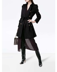 schwarzer Trenchcoat von Givenchy
