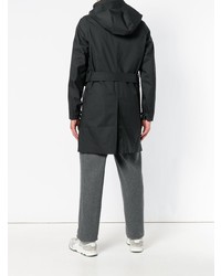 schwarzer Trenchcoat von Norwegian Rain