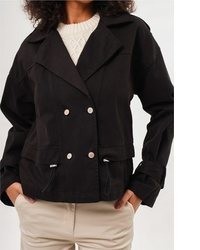 schwarzer Trenchcoat von freshlions