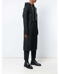 schwarzer Trenchcoat von Rick Owens