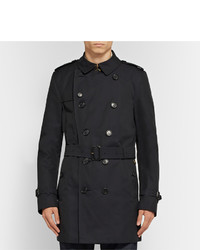 schwarzer Trenchcoat von Burberry