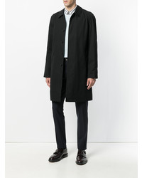 schwarzer Trenchcoat von Burberry