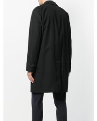 schwarzer Trenchcoat von Burberry