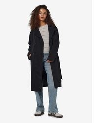 schwarzer Trenchcoat von Noisy May