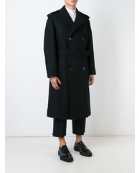 schwarzer Trenchcoat von Yohji Yamamoto Vintage