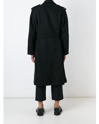 schwarzer Trenchcoat von Yohji Yamamoto Vintage